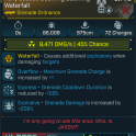 Waterfall [radiation, 72 charges, no cooldown]