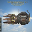 Two Shot Explosive Gatling Plasma + 90% Weight