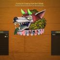[PS] Fasnacht Glowing Blue Devil Mask