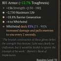 3GA Gohr's Devastating Grips (83/90) GA +4 Whirlwind/GA Maximum Life/GA Barrier Generation/156 str
