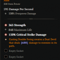SEASON 10 2 GA TWO HAND MACE GA STRENGTH + GA CRITICAL STRIKE DAMAGE LUNGING STRIKE BARBARIAN WEAPON