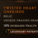 LP1 Twisted Heart of Uhkeiros (Circle of Fortune only-Self-play)