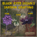 3x100 Black-Eyed Susan's Soothin' Crafting Materials [PC]