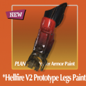 FO76 PS - LEGS HELLFIRE V2 PROTOTYPE POWER ARMOUR PAINT PLAN - RARE - CHEAPEST ON ODEALO