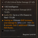 2GA Overpower Sword w/ +57% Crit + 68% OP Dmg | Ultimate Core Boost