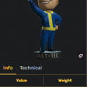Bobblehead: Explosive [+30% damage with explosives for 1 hour]