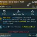 ⭐[META ROLL] L60 GEIGER-ROID (NOVA) - SEE IMAGE FOR STATS⭐