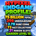 ⚡SKYBLOCK ENDGAME PROFILE ⚡ 39.3 BILLION UNSOULBOUND ⚡75.2 BILLION TOTAL ⚡2.7B PURE COINS