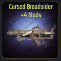 FO76 PS - CURSED BROADSIDER + 1 2 3 4 STAR LEGENDARY MODS OF YOUR CHOICE - CHEAPEST ON ODEALO