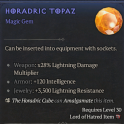 S15-SC | Horadric TOPAZ Gem 1X