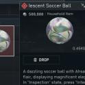 Iridescent Soccer Ball