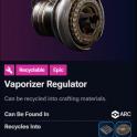 Vaporizer Regulator