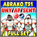 Abraxo Unyielding T-51 (5/5AP) (Food Reduced) ( FULL SET ) Abraxo Unyielding T-51