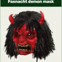 Fasnacht Demon Mask (Old 2021)