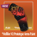 FO76 PS - ARMS HELLFIRE V2 PROTOTYPE POWER ARMOUR PAINT PLAN - RARE - CHEAPEST ON ODEALO