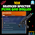 10x Silenced Specter (Physical) PL144 - [PC, PS4, PS5, Xbox One and Series X/S] Fast Delivery!