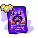 Titanic Anime Cat Card - Pet Simulator 99