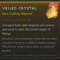 Rare Items for Salvage (Veiled Crystal)
