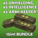 [XBOX] Legendary Mods 15in1 Bundle (x5 Unyielding/Intelligence/Arms Keeper's)