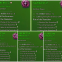 S15-SC | Full 5 Charm NAMELESS for Warlock | +15 Hellfire Skill + Resistance Random