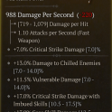 ANCESTRAL ROGUE SWORD LVL 80 CORE SKILL DAMAGE VULNERABLE DAMAGE CRIT DMG WITH IMBUED SKILLS CHILLED