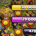 Full Storages in Clash of Clans
