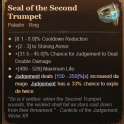 [S11]-4GA Seal of the Second Trumpet 4GA--High roll -- Fast Delivery!