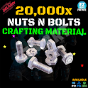 20,000x Nuts n Bolts - [PC, PS4, PS5, Xbox One and Series X/S] Fast Delivery!