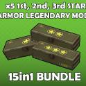[XBOX] x5 1, 2, 3 Star Armor Legendary Mods at Your Choice 15in1 Bundle