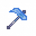 Enchanted and reforged frozen Scythe (mage weapon with no requirements)