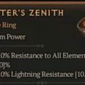 Hunter's Zenith 750 IP Season 10