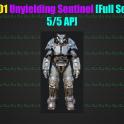 X-01 Unyielding Sentinel [Full SeT] [5/5 AP][Power Armor]
