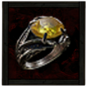Call of the Brotherhood Topaz Ring - Fast Delivery