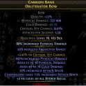 RUNES OF ALDUR 690 DPS BOW COLD DMG 3.4% CRIT CHANCE +2 ALL ATTACK SKILLS 17% ATTACK SPEED 15%MIRAGE