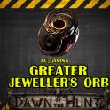 (PC,XBOX,PS - Standard)  Greater Jeweller's Orb - Path of Exile 2 Dawn of the Hunt
