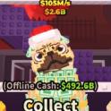 Money money puggy with rare christmas trait