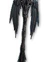 The Raven's Flock Perching Staff - Fast Delivery [Forbidden Rites]