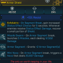 [LVL70] Exfoliatrix [shock, missile, nova, armor segments] (Jakobs Armor Shield)