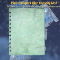 Plan: Backpack High Capacity Mod