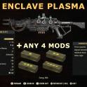 Enclave Plasma Auto + 4 Legendary Mods of Your choice