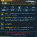 ⭐[MODDED] L1 STRAY - 3.693 DPS - 6.8s FR - 0.7s RELOAD - MUTUALISM - ASYMPTOTIC - LASER 2.104 DMG⭐