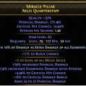 QUARTERSTAFF PHYSICAL+130% ELEMENTAL DMG + CRIT CHANCE+ CRIT BONUS + 5 MELEE SKILLS INVOKER WEAPON