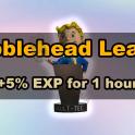 x1000 Bobblehead Leader (+5% EXP for 1 hour)