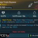 ⭐L50 MEGA TRIPLE BYPASS - 10.150 HEAL, 5.075 INSTANT, 5.075/10s HOT, AMP +200% DMG NEXT SHOT⭐