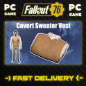 COVERT SWEATER VEST DEV ROOM APPAREL