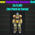 Excavator Unyielding Sentinel [Full SeT] [5/5 AP](Jet Pack in Torso)[Power Armor]