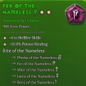 S15-SC | Charm FER Of The NameLess 2GA +4 Hellfire Skill