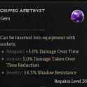 Chipped Amethyst - Diablo 4 Gems