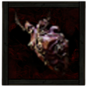 Carnage Heart Amber Amulet - Fast Delivery