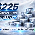 Instant 3225 Platinum Top-Up ✅ No Need Login lnformation PC, PS, Xbox, IOS, Android